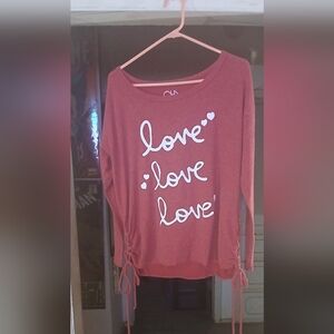 Chaser Graphic Sweater Women Med